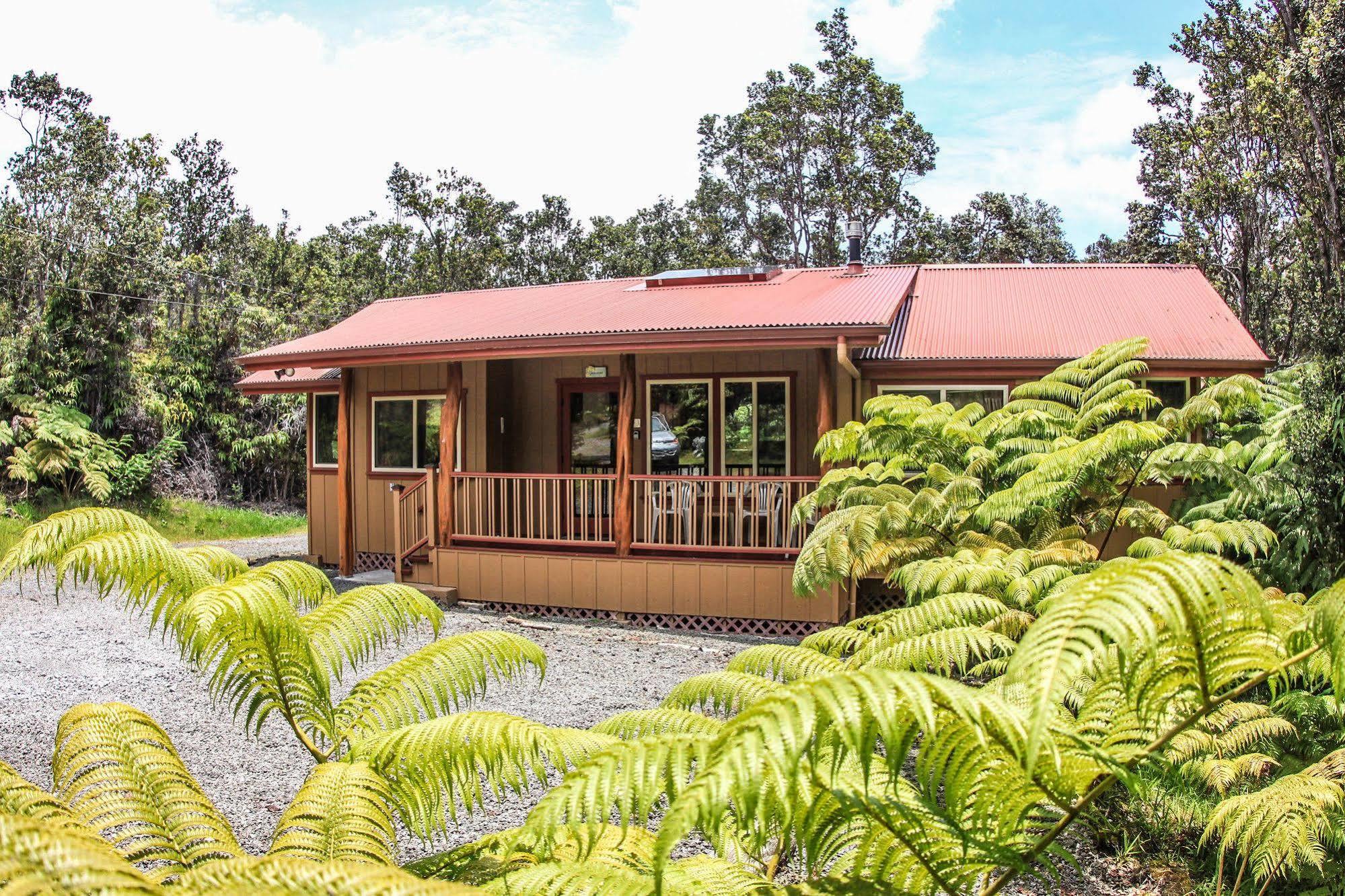 Aolani Hale Villa Volcano Exterior foto