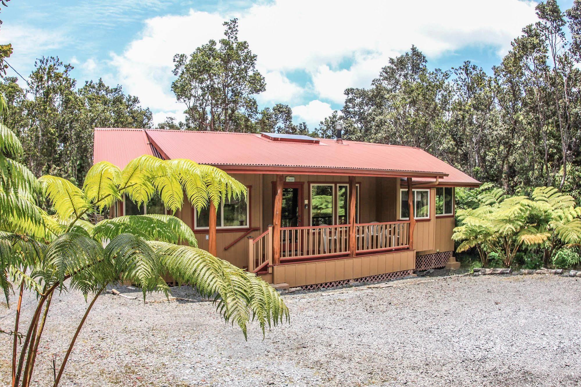 Aolani Hale Villa Volcano Exterior foto